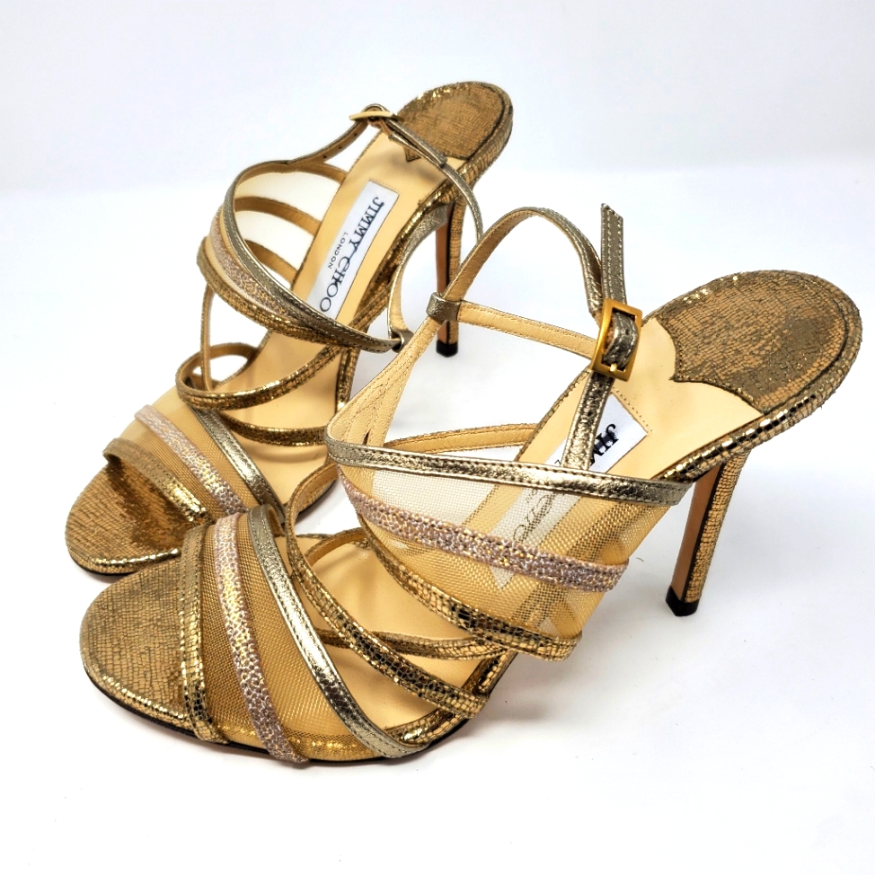 Jimmy Choo Champagne Pumps